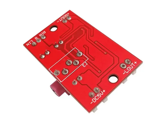 Плата мини-усилителя 2x3W бинауральный HiFi Amp модуль DIY