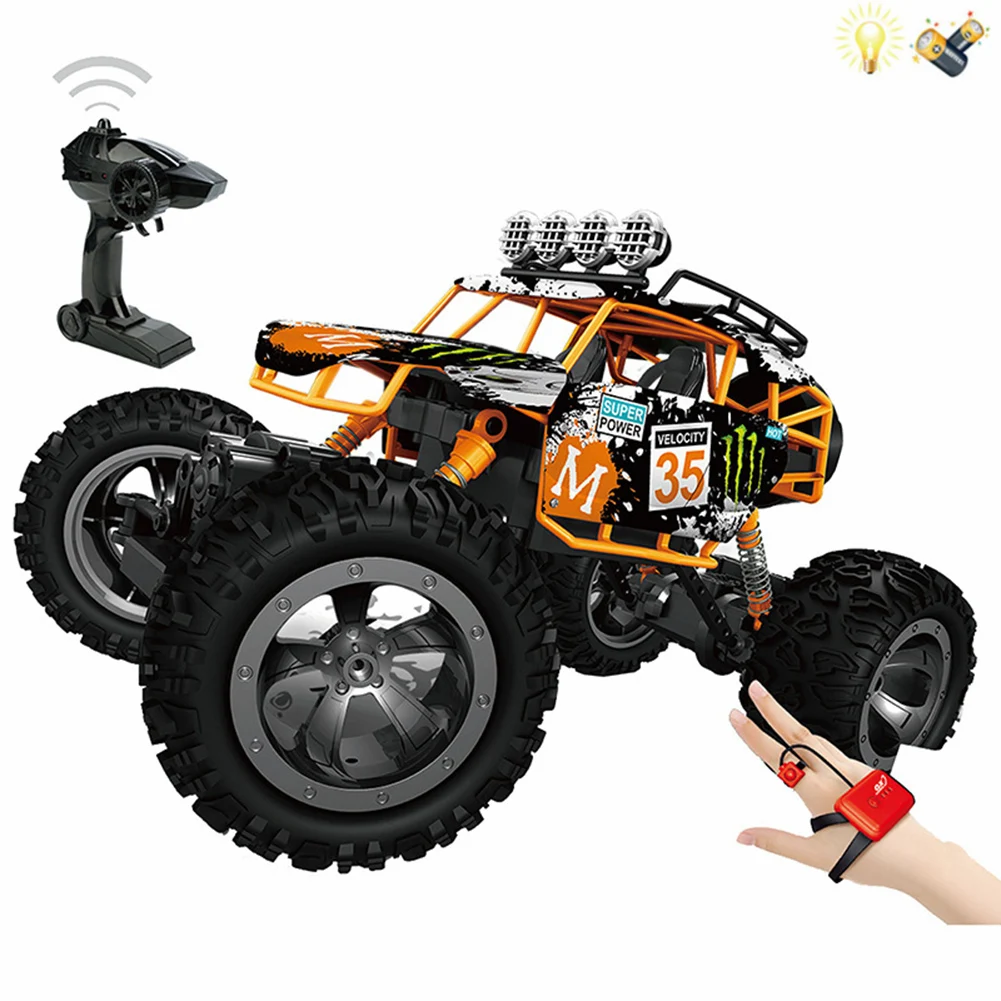 

1/12 Off-Road RC Truck 4WD 2.4GHz Remote Control Spray Car Buggy Vehicles Toys Christmas Holiday Party Gifts