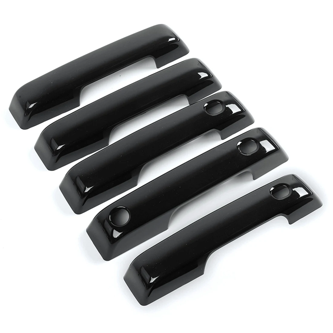 

Side Door Handles Cover Trim for Ford BRONCO 2021 2022 4-Door Car Accessories , ABS Black