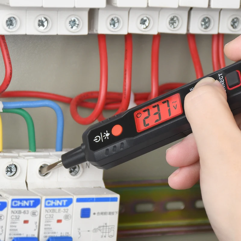 

HT89 Voltage Detector Continuity Voltage Display Electric Tester Screwdriver AC/DC 12-300V Voltage Indicator Breakpoint Finder