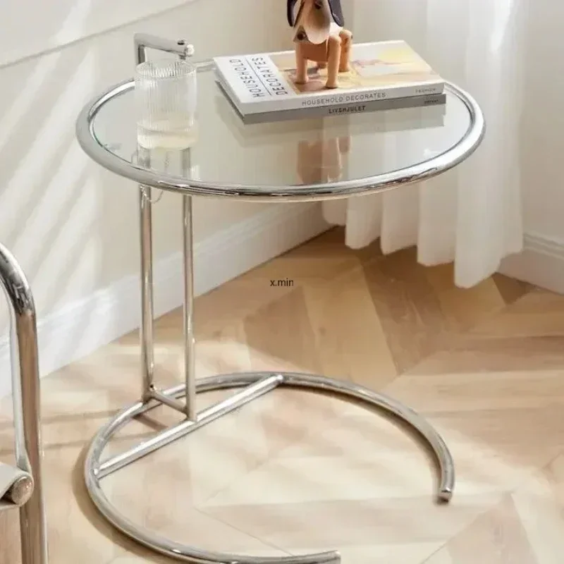Прозрачные столы стеклянный креативный подъемный журнальный столик простые