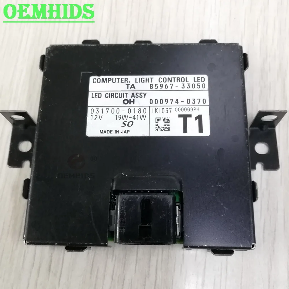 

8596733050 Оригинальный OEM-балласт OEMHIDS 000974-0370 031700-0180 T1 компьютерный модуль управления детской схемой Assy 85967-33050