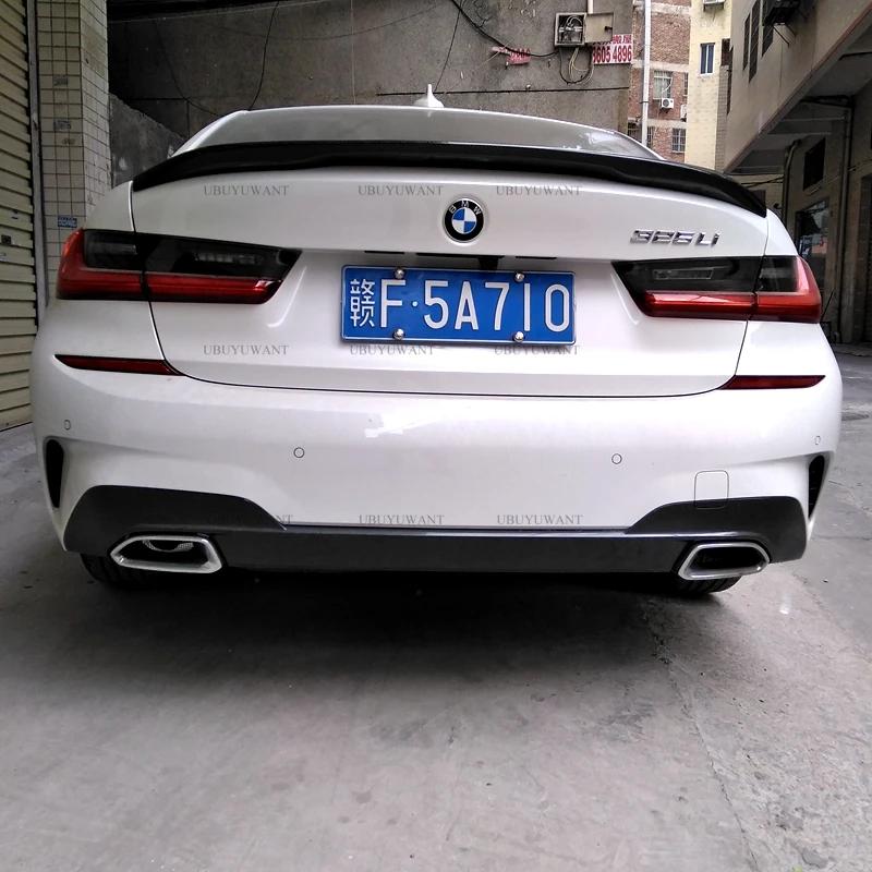 

Задний спойлер из углеродного волокна для багажника BMW New 3 Series 320i 330i 335i 340i 2019 2020 2021 автомобильный Стайлинг