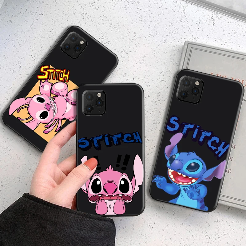

Lilo & Stitch: The Series Phone Case For Funda iPhone 13 11 Pro Max 12 Mini X XR XS Max SE 2020 Liquid Silicon Soft Etui