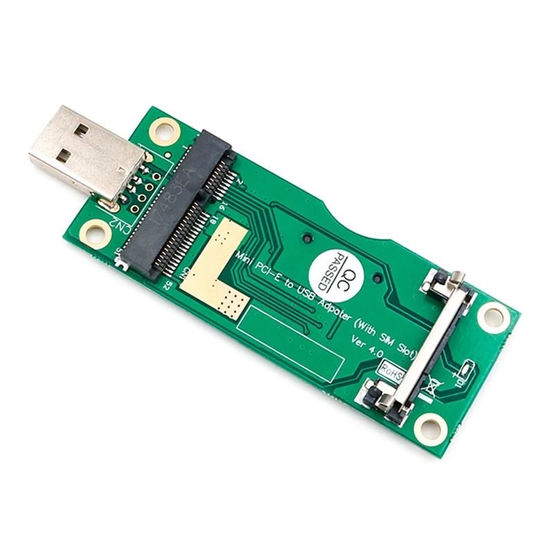 

Mini PCI-E к USB-адаптеру с слотом для SIM-карты 8pin для модуля WWAN/LTE