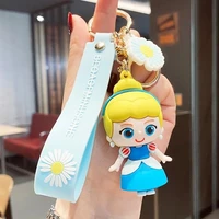 anime car accessories disney princess elsa cute cartoon key button frozen girls schoolbag girlfriends car accessories ornaments