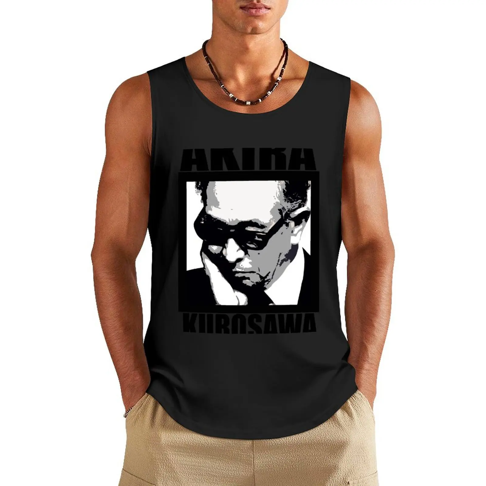 Akira Kurosawa Tank Top футболка мужская хлопковая