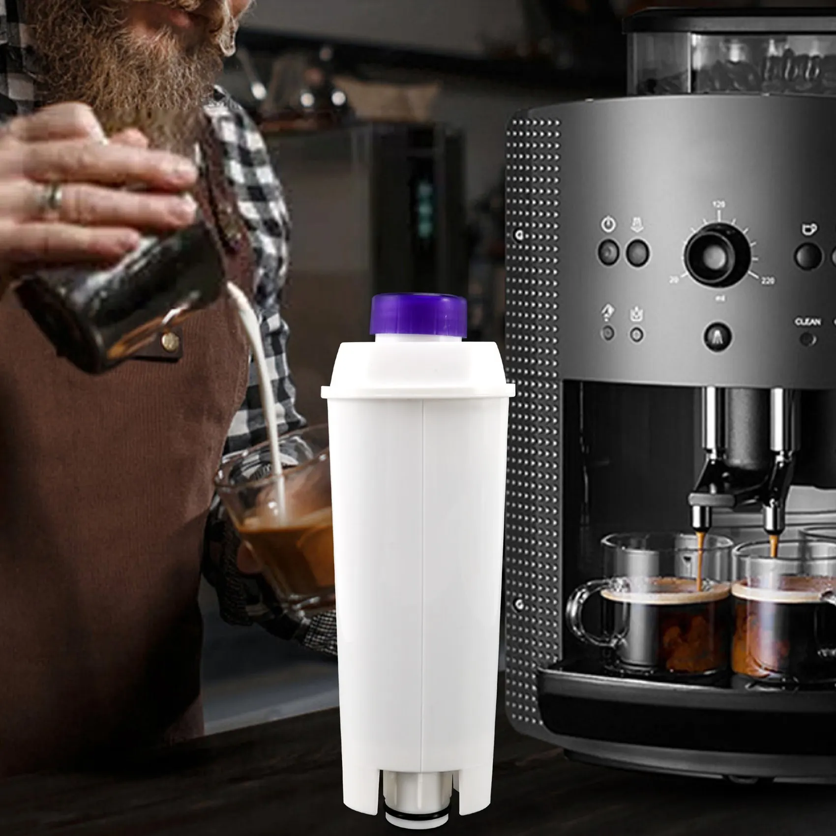 Фильтр для воды кофемашины Delonghi DLSC002 фильтрующий картридж совместимый с ECAM ETAM EC680