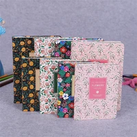 fashion 11cm15cm floral flower note book diary weekly planner schedule notebook school office supply kawaii student stationery