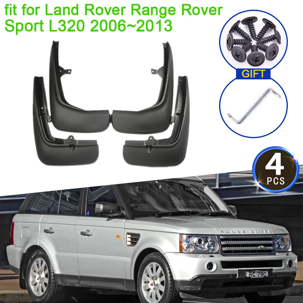 

For Land Rover Range Rover Sport L320 2006 2007 2008 2009 2010 2011 2012 2013 Mudguards Flare Mud Flaps Guard Splash Fenders