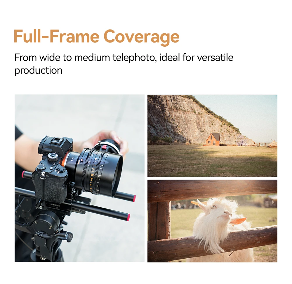 Фото Объектив TTArtisan 85mm T2.1 Full Frame Cine Prime с двойным мягким боке-эффектом и плавной регулировкой диафрагмы для Canon RF, Sony E, Nikon Z, L №3