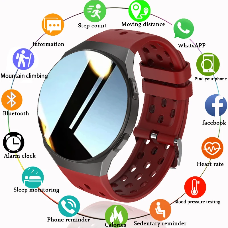 Smart Watches Blood Pressure Waterproof 