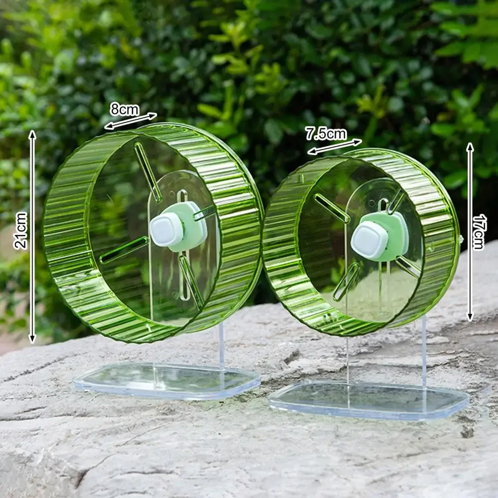 Новинка игрушка для хомяка 21 см тихий маленький питомец вращающееся колесо бега