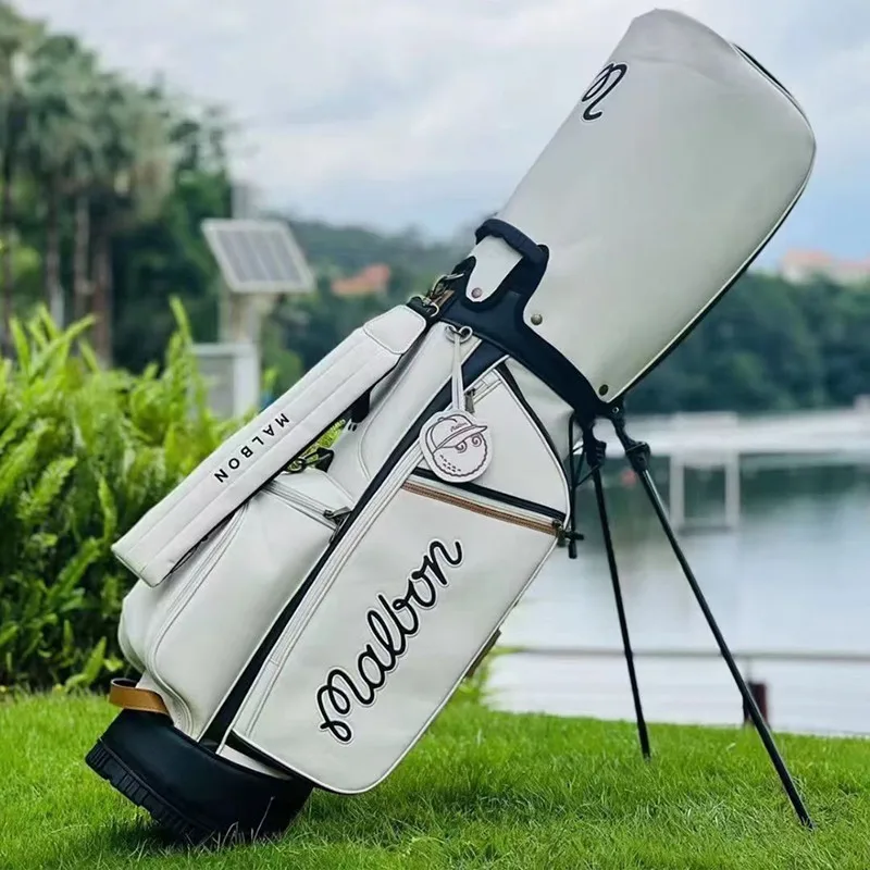 

2023 New High Quality Outdoor Sports Golf Bag portable stand 2 Club Hats New Design Fashion Standard Large Golf Club Bag