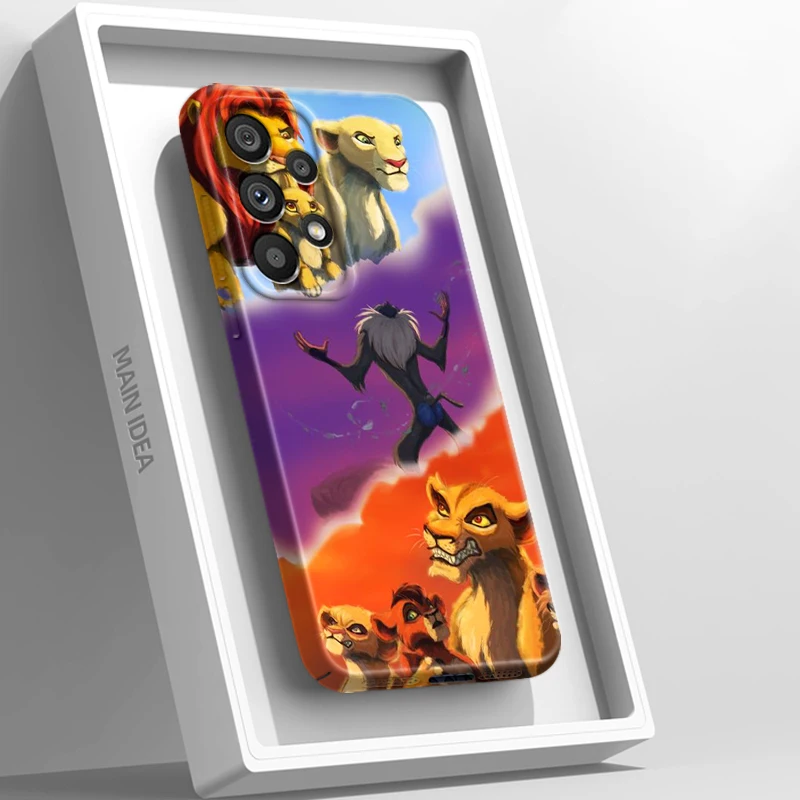

Disney Cartoon The Lion King Film Phone Case For Samsung A73 A54 A53 A34 A32 A23 A22 A21 A14 A13 A12 A04 5G Feilin Hard Cover