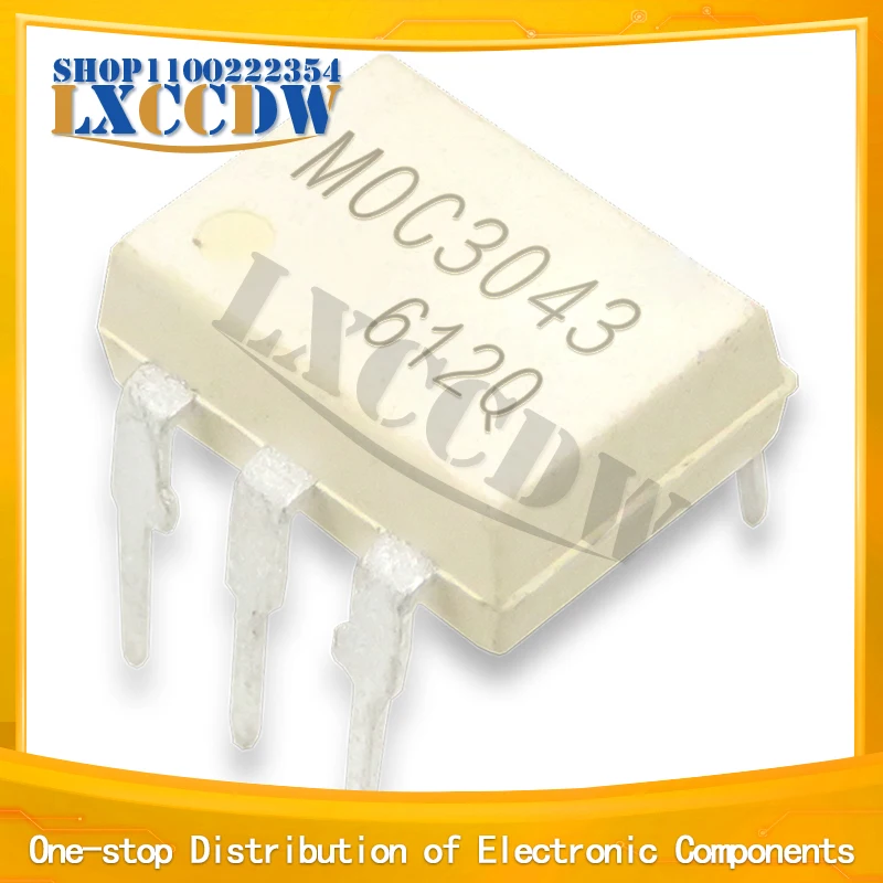

10 шт MOC3043 K3043PG 3043 DIP-6 в наличии