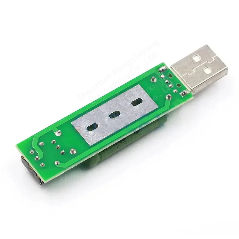 USB mini discharge load resistor 2A/1A with switch 1A Green led 2A red LED
