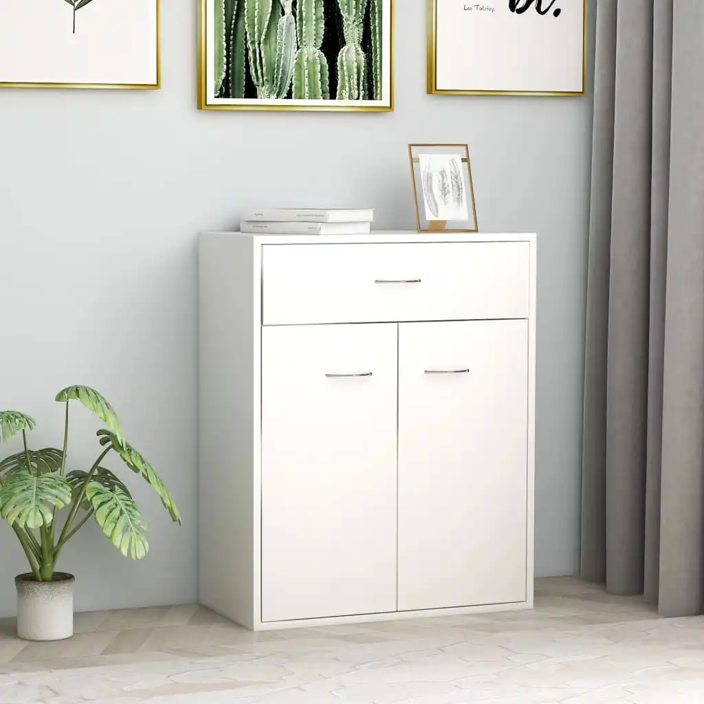 

White Buffet 60x30x75 cm chglomerated