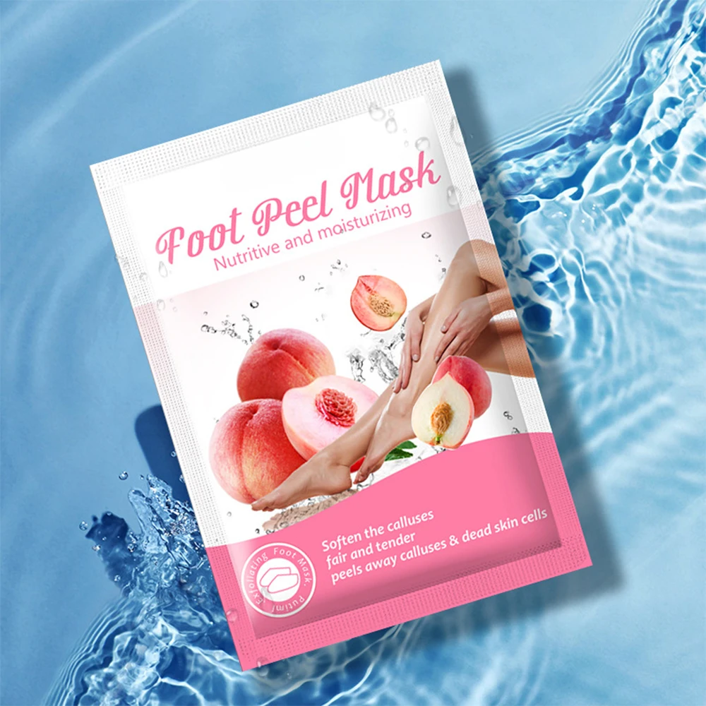 2pcs/bag Exfoliating Foot Masks Lavender Feet Cream for Remove Dead Skin Peeling Feet Mask Whitening Mask Foot SPA Pedicure Sock