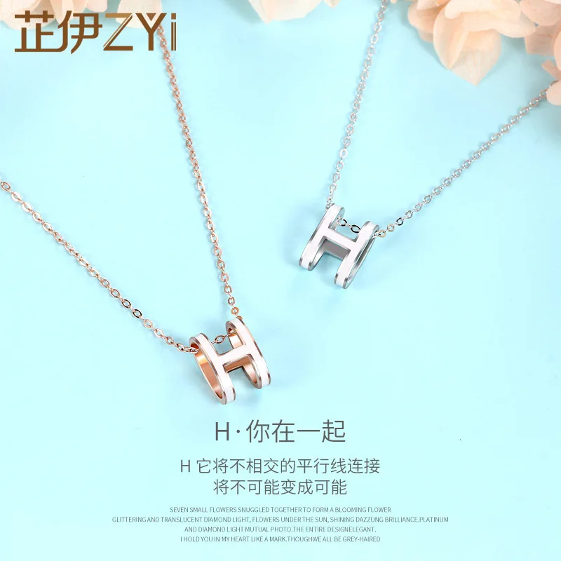 

Женское Ожерелье из чистого серебра S925 пробы, европейский и американский модный дизайн, ожерелье с маленькими ювелирными изделиями, свитер ...