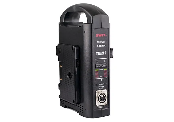 

SWIT S-3822A 2-ch Gold Mount Fast Charger