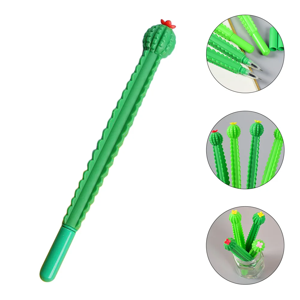 

10pcs Cartoon Flower Pens Students Writing Pens (Random Color)