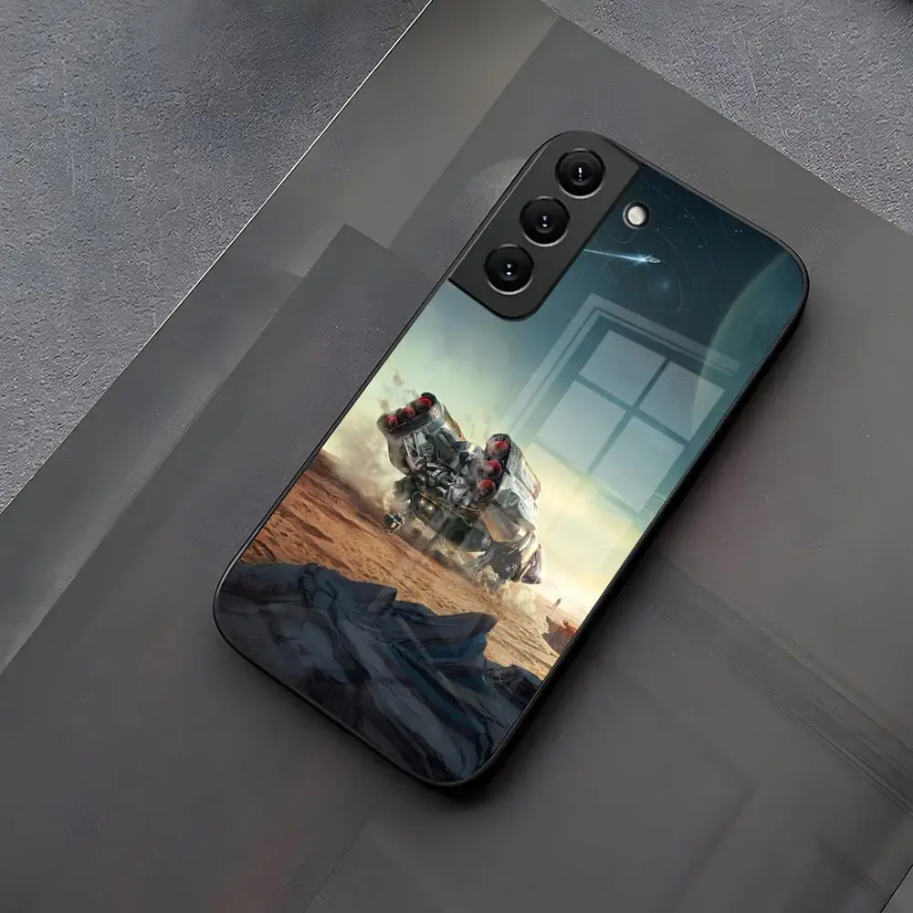 Чехол для телефона Game S-StarfieldES Glass Samsung Galaxy S23 S24 S21 S22 S20 Ultra Fe Plus A34 A54 A24 A52 A53 M54 Cover