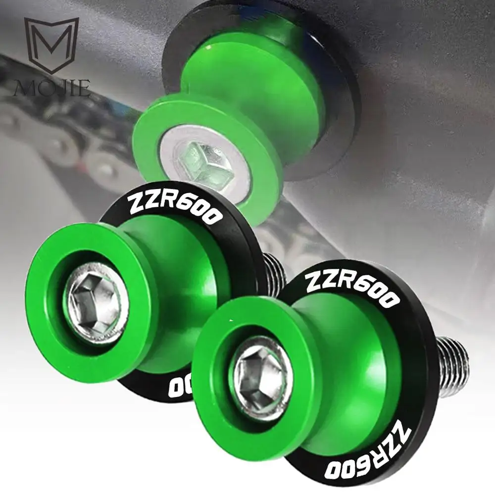 

Запчасти для мотоциклов KAWASAKI ZZR600 1990-2009 2008 2007 2006 2005 ZZR 1998, Задний рычаг с ЧПУ, поворотный рычаг, крышка, винты-подставки