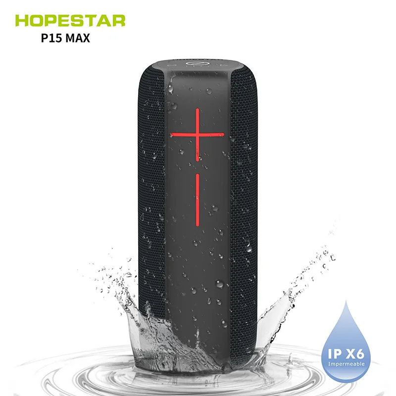 

HOPESTAR 55W High-power Portable Wireless Bluetooth Speaker Portable Outdoor Waterproof Subwoofer TWS 5.0 Speaker P15MAX