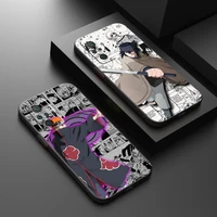 naruto anime phone case for xiaomi redmi 7 8 7a 8a 9 9i 9at 9t 9a 9c note 7 8 2021 8t 8 pro funda soft back black