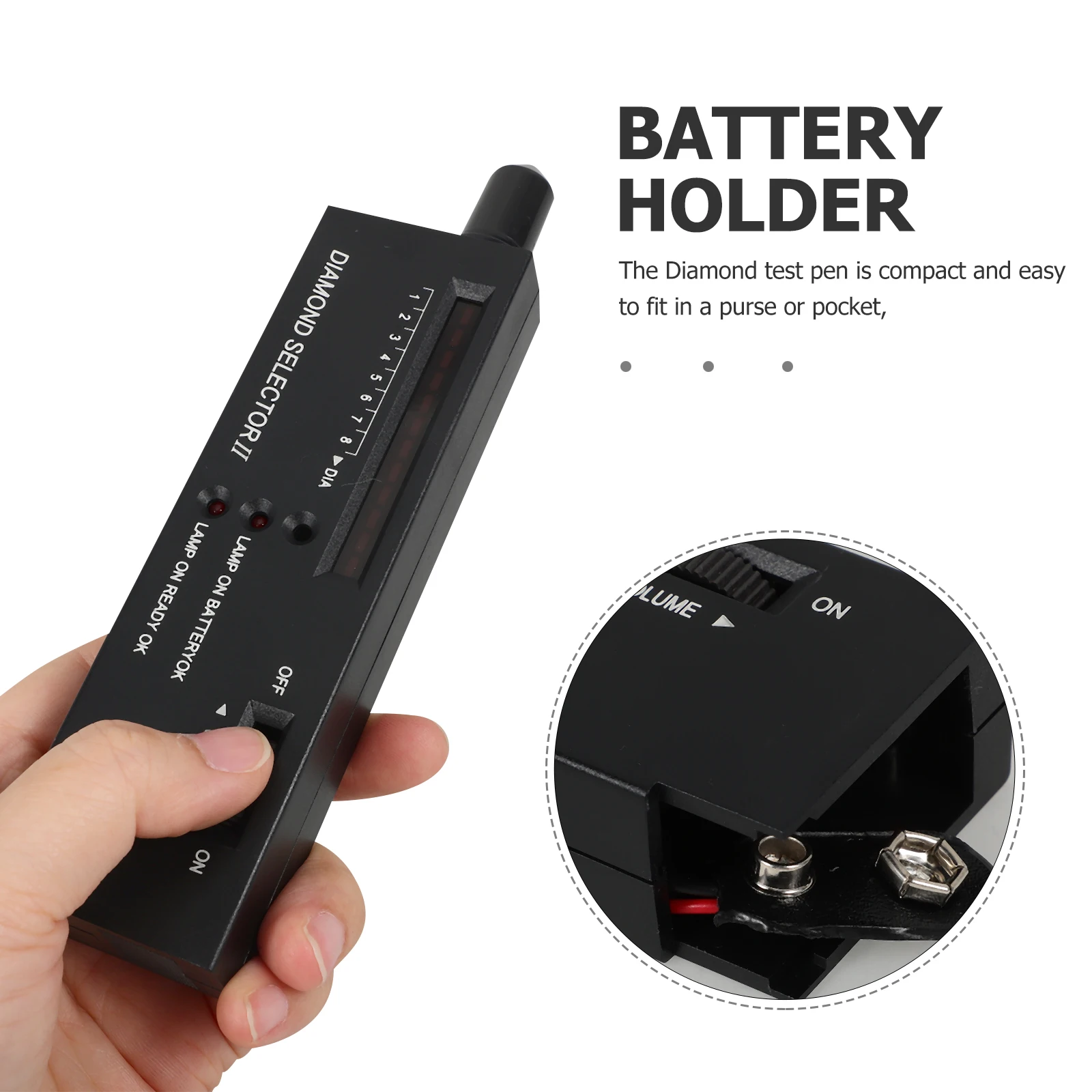 Ювелирный алмазный инструмент профессиональный высокоточный тестер селектор