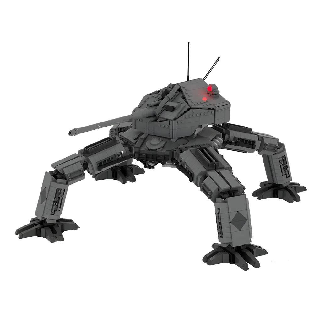 Фото Конструктор Gobricks MOC: Модель передвижного оружейного транспортера, игрушка, подарок №1