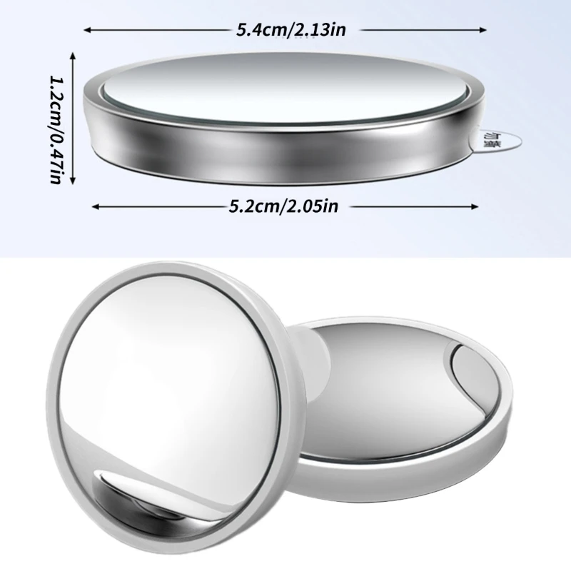 Регулируемое на 360 градусов автомобильное стекло для слепых зон широкоугольное