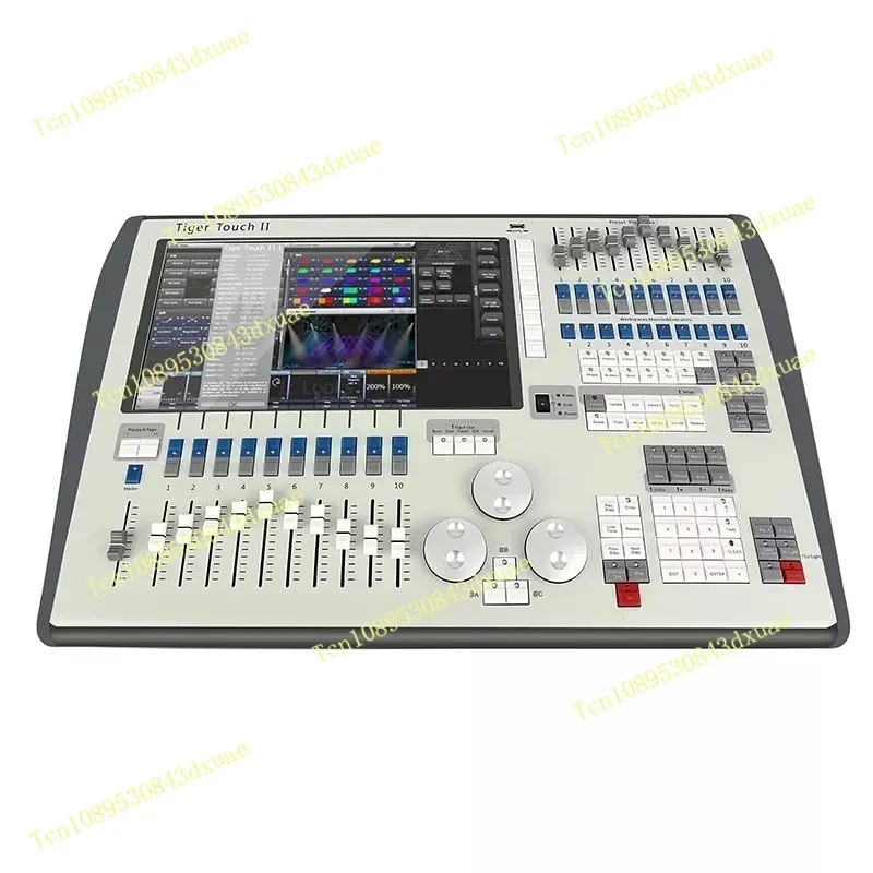 Фото Контроллер освещения Tiger Touch II Avolite DMX, контроллер Titan Light DMX512 для управления дискотеками, клубами, сценическими шоу и вечеринками, с кейсом для транспортировки. №1