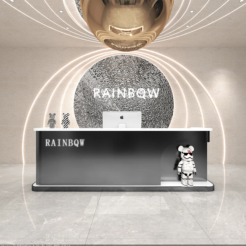 Стойка регистрации для салона красоты столы хранения оформления заказа подиум