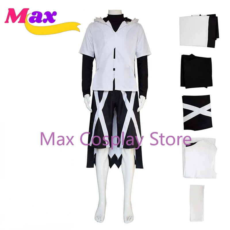 Макс Аниме Косплей XTALE Cross Sans Костюм Куртка Плащ Топ с Капюшоном Брюки Боевая