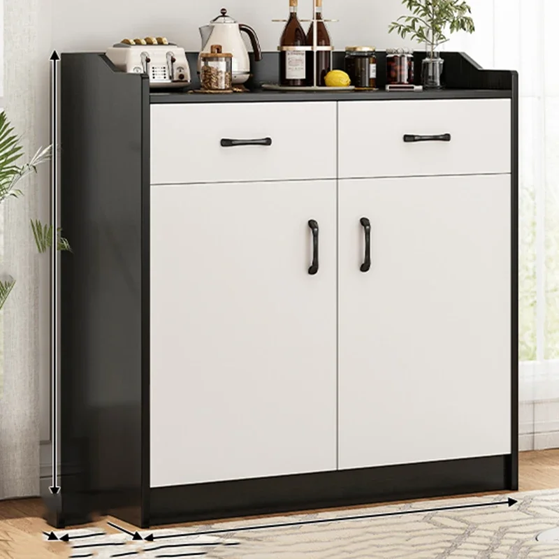 Кухонный буфет органайзер для хранения китайский шкаф столовой кухни боковая