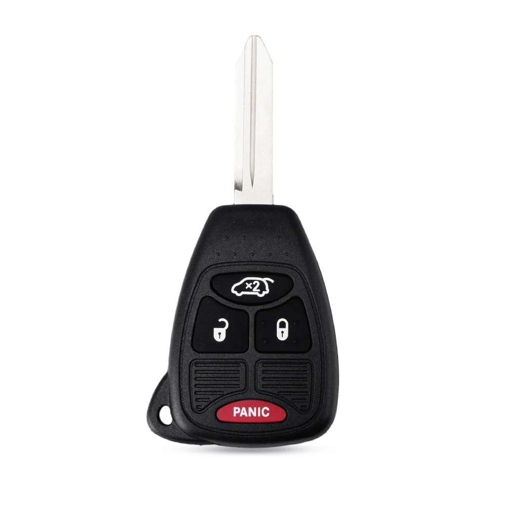 KEYYOU 3 + 1 кнопка чехол для автомобильного ключа брелок для Chrysler 300 300C Pacifica Stratus для Dodge для Jeep Cherokee Grand