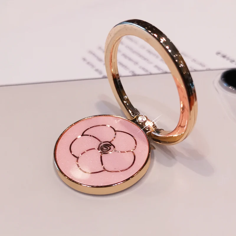 diamond ring mobile phone holder metal ring mobile phone holder suitable for iphone huawei samsung fashion universal stand free global shipping