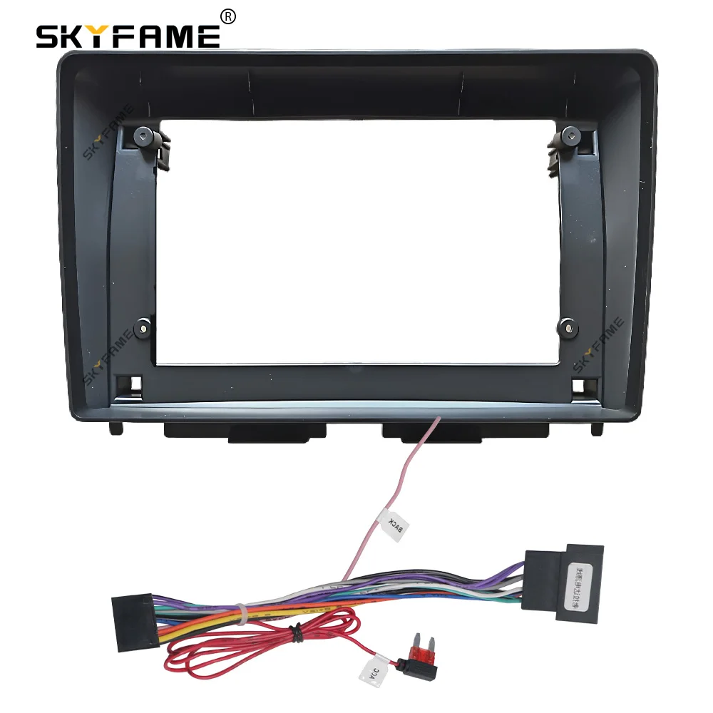 Фото Адаптер-рамка SKYFAME для автомагнитолы Android, установочный комплект для Lada Iskra №2