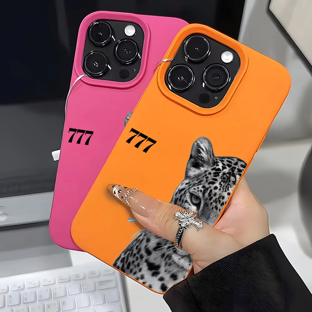 Стильный силиконовый чехол с леопардовым принтом и текстурой личи для iPhone 17 Air, 16, 15, 14, 13, 12, 11 Pro Max, 14 Plus, X, Xs, XR (art.: 3920d94e5cd73) - 3920d94e5cd73