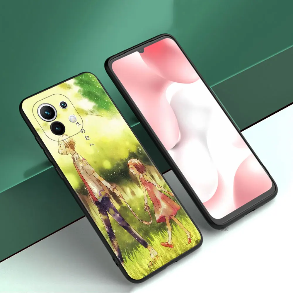 Celulares Fundas Япония Аниме маскад мальчик Hotarubi no Mori e для Xiaomi POCO F4 GT X4 M3 F3 M4 Pro 5G X3 NFC C31 Capa