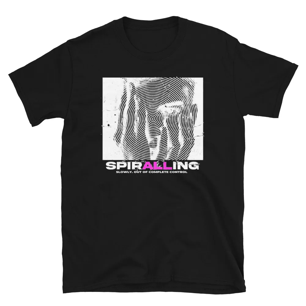 Спиральная футболка с полным контролем