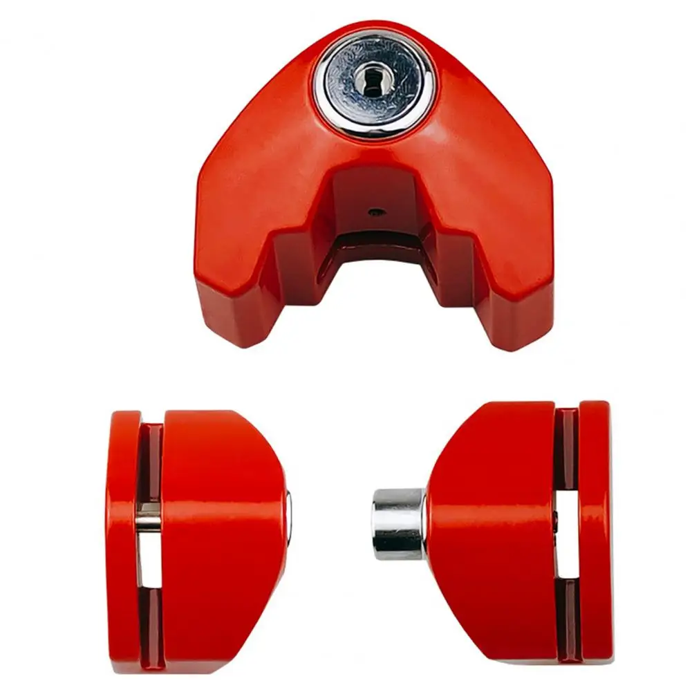 

Жесткий практичный замок для мотоцикла с защитой от царапин, мини-замок с диском безопасности, высокая твердость, для электрического велоси...