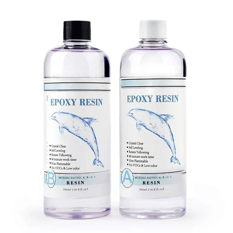 

1:1 AB Epoxy Resin Crystal Glue High Adhesive Hardener Glue For Epoxy Resin Mold Jewelry Making Supplies 100/200/400/500/1000g