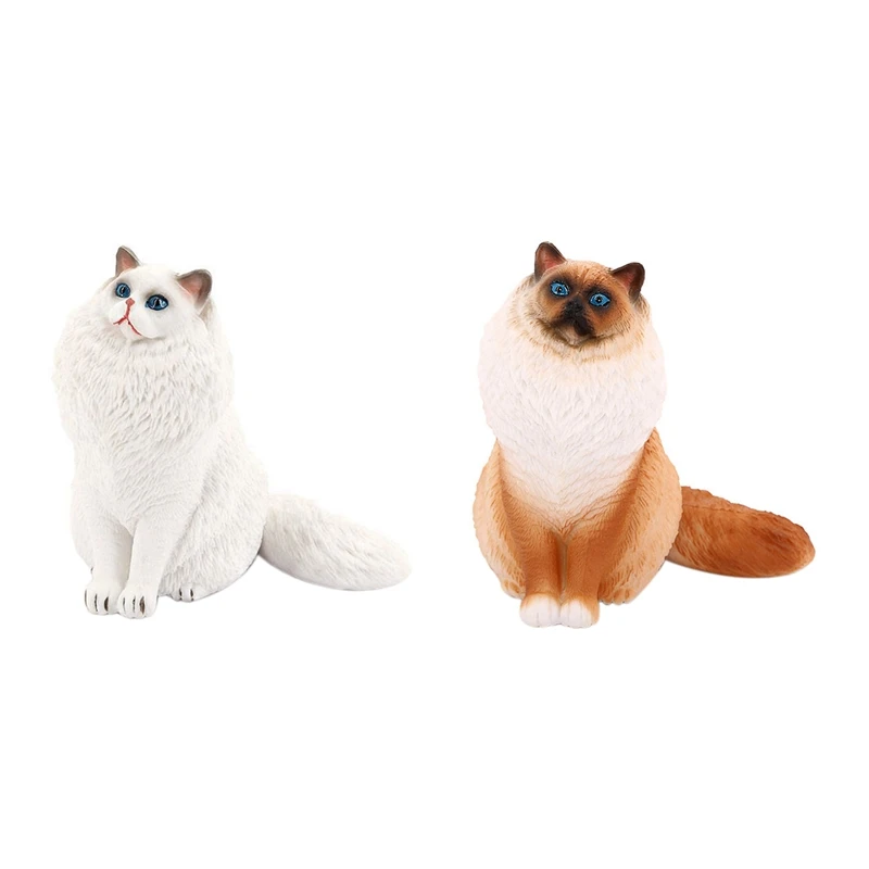 

Hot Sale Simulation Solid Static Domestic Cat Puppet Cat Pet Cat Child Animal Cat Model Action Figures Kid Gifts