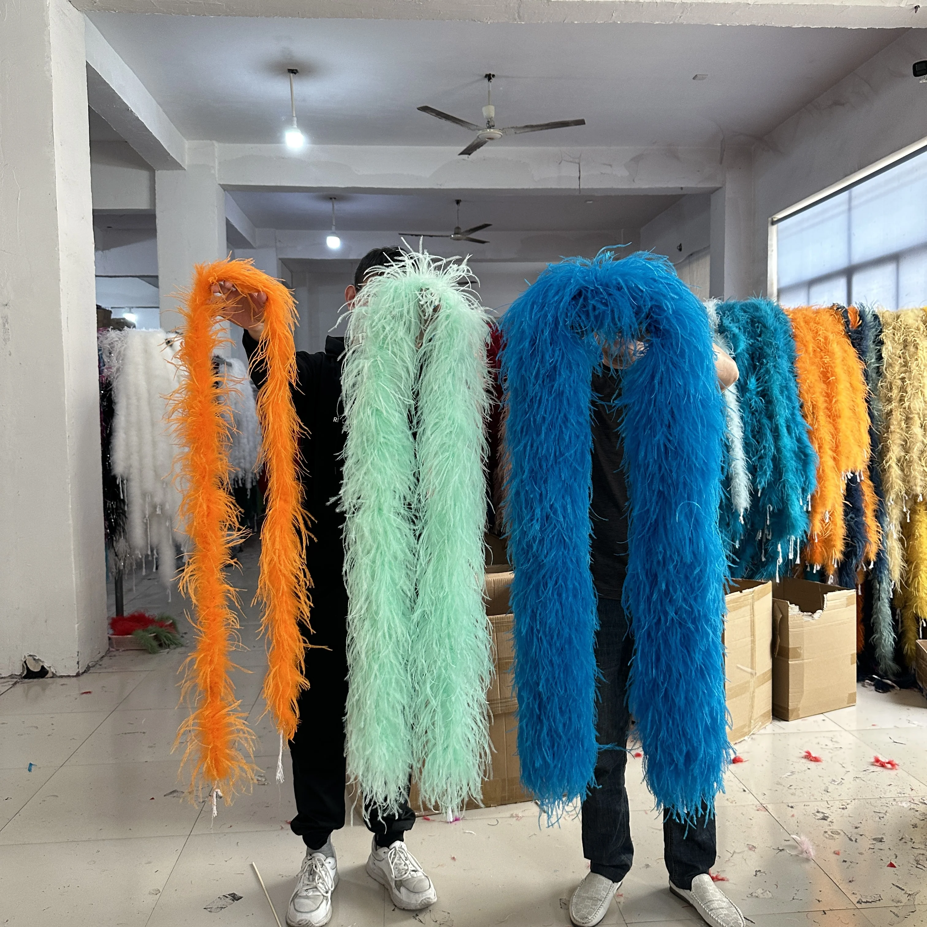 

2 м разноцветные фотообои 1 3 6 10 14PLY страусиный боа пушистые перья для украшения свадебного платья плюшевая шаль