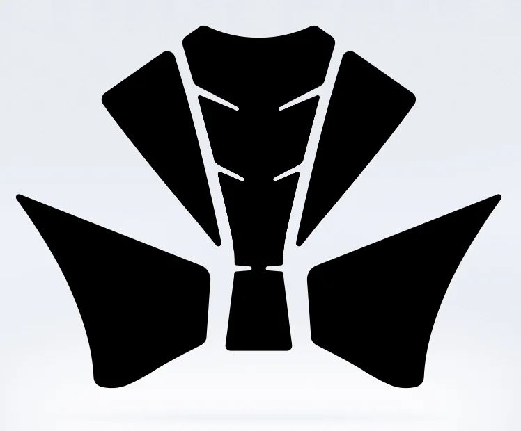 Для KAWASAKI Z1000 мотоциклетный Противоскользящий коврик для топливного бака боковой