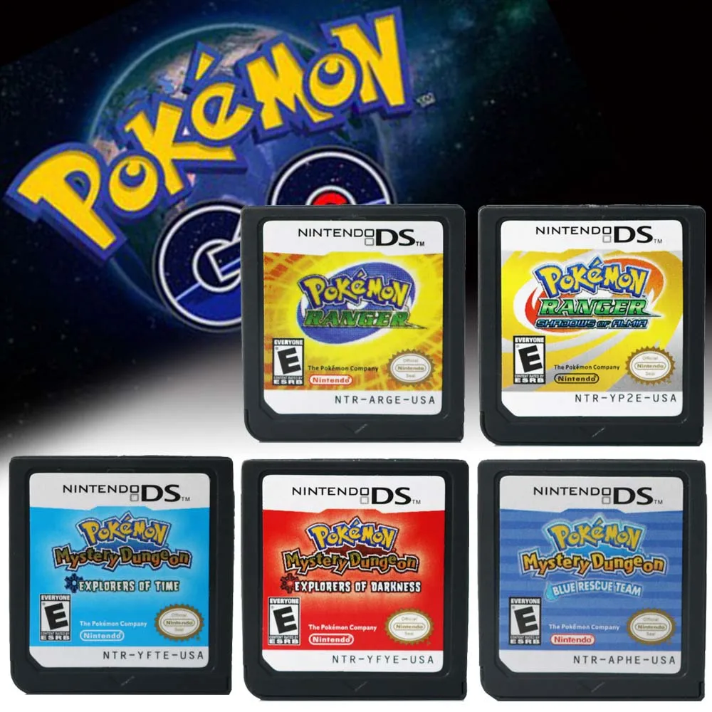 

Картридж для видеоигр Pokemon DS, картридж для игровой консоли, сердцебиение, золото, душа, серебро, платина, жемчуг, бриллиант, для NDS/3DS/2DS, английская версия