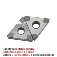 2pcs inserts tnmg160412 cbn tnga333 hardened steel carbide insert boron nitride triangular 6 angle r1 2 indexable toolholding